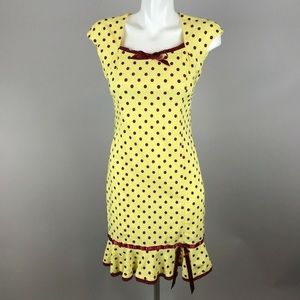 Bettie Page wiggle dress Small